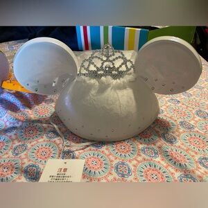 Minnie Mouse Bride Ear Hat